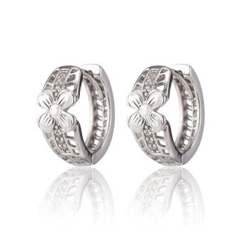 XUPING Stainless Steel Earrings With Zirconia