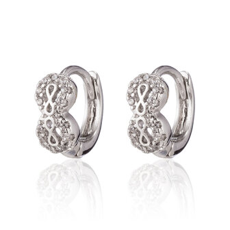 XUPING Stainless Steel Earrings With Zirconia