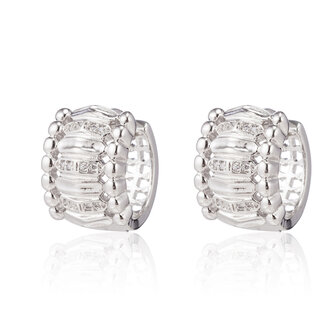 XUPING Stainless Steel Earrings With Zirconia