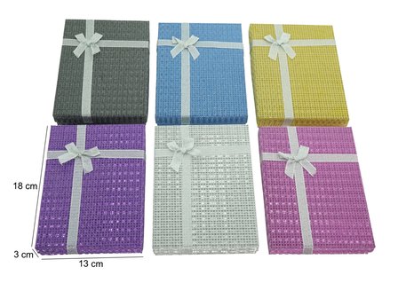 6 pieces Packing boxes chain 18x13x3 cm