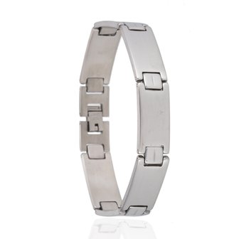 RVS HEREN ARMBAND STAINLESS STEEL