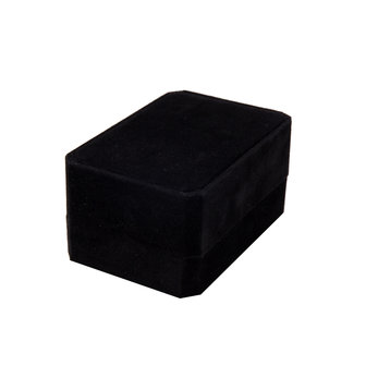 LUXURY BLACK VELVET JEWELRY BOX FOR BRACELET/WATCH