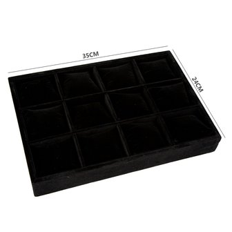DISPLAY 12 BOX CUSHION VELVET