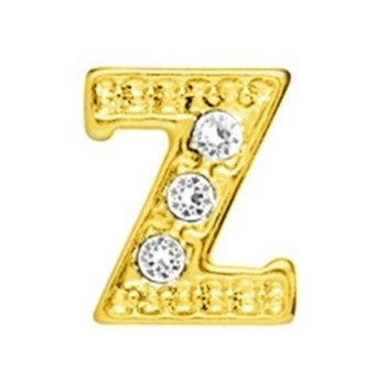 10 Pieces Floating Charm letter Z