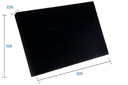 Vak Display Fluweel 12 Vaks