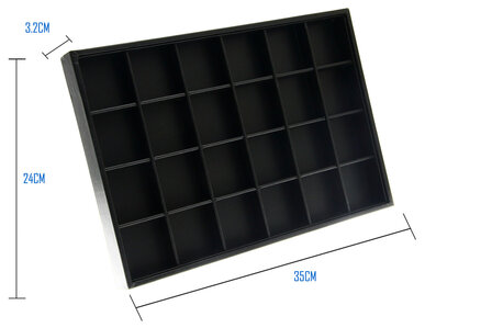 Vak Display Lederlook 24 Vaks