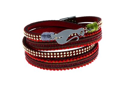  Leather Ibiza Bracelet 