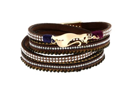  Leather Ibiza Bracelet 