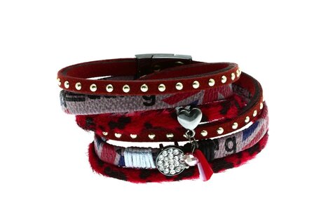  Leather Ibiza Bracelet 