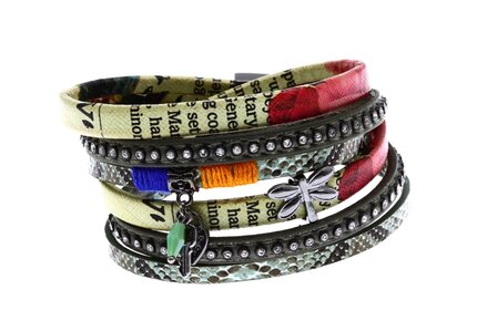  Leather Ibiza Bracelet 