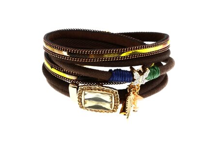  Leather Ibiza Bracelet 