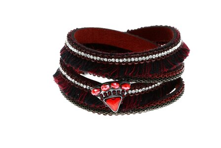  Leather Ibiza Bracelet 