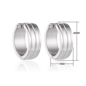 Creoles Stainless Steel Earrings