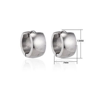 Creoles Stainless Steel Earrings