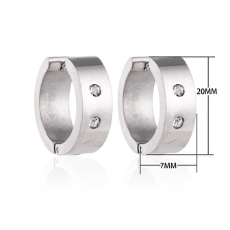 Creoles Stainless Steel Earrings