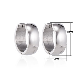 Creoles Stainless Steel Earrings