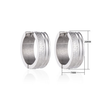 Creoles Stainless Steel Earrings