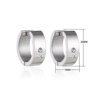 Creoles Stainless Steel Earrings