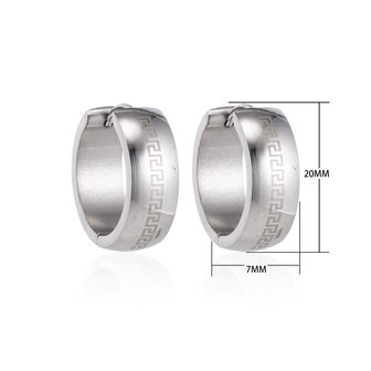 Creoles Stainless Steel Earrings