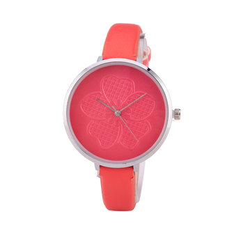  Leather Ladies Watch - Thin 1 cm Band 