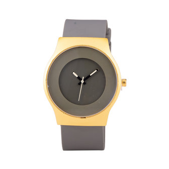 Quartz Watch (35mm) - Grey &amp; Gold