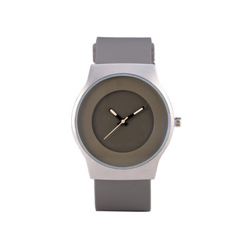 Quartz Horloge (35mm) - Grijs &amp; Zilver