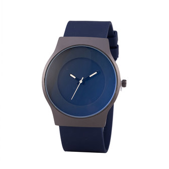 Quartz Horloge (35mm) - Blauw &amp; Zwart