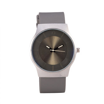 Quartz Watch - Grey &amp; Silver