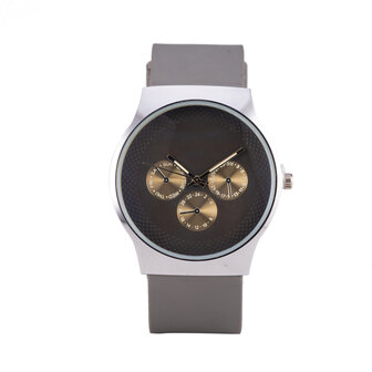 Quartz Watch - Grey &amp; Silver