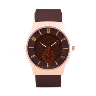 Quartz Watch - Brown &amp; Ros&eacute;