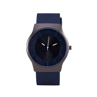 Quartz Horloge - Zwart &amp; Blauw