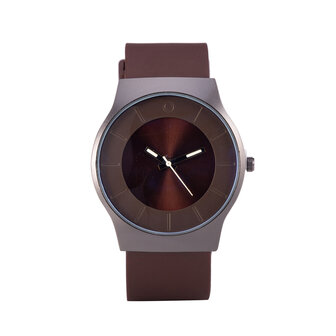 Quartz Watch - Black &amp; Brown