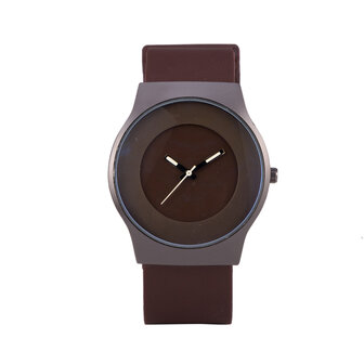 Quartz Horloge - Bruin &amp; Zwart