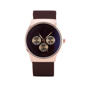 Quartz Horloge - Rood &amp; Ros&eacute;