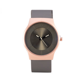 Quartz Watch - Grey &amp; Ros&eacute;