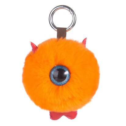 Sleutelhanger / Tashanger Cyclops 14cm Groot - Oranje