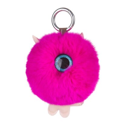 Sleutelhanger / Tashanger Cyclops 14cm Groot - Roze