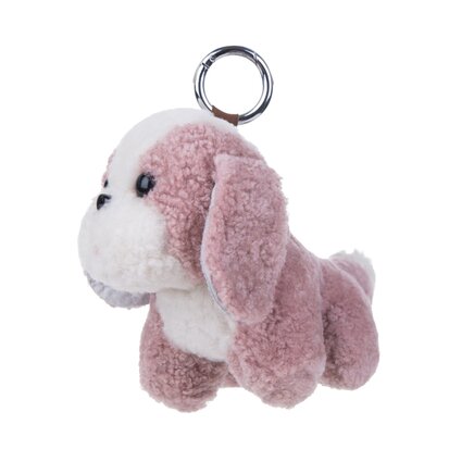 Puppy Sleutelhanger / Tashanger 16cm Groot - Roze