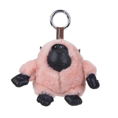 Sleutelhanger / Tashanger Baby Gorilla 15 cm Groot - Oranje