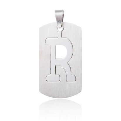 RVS Hanger Letter R STAINLESS STEEL