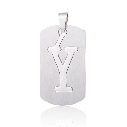 RVS Hanger Letter Y STAINLESS STEEL