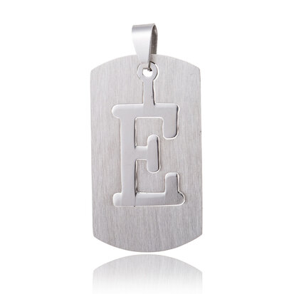 RVS Hanger Letter E STAINLESS STEEL