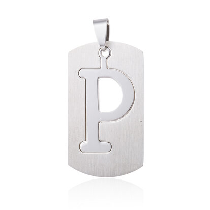 RVS Hanger Letter P STAINLESS STEEL