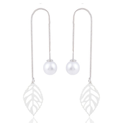 EARRING WITH LARGE STAR & PEARL