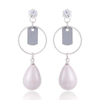 EARRING WITH DROP