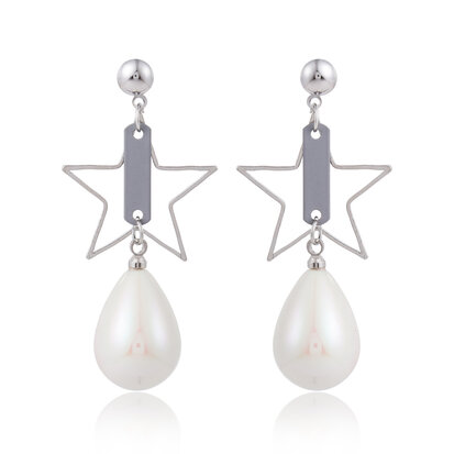 EARRING WITH DRIP & STAR