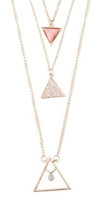 Statement Ketting - Driehoekige Ketting