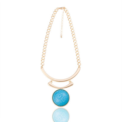 statement ketting - Blue Moon Pendant 