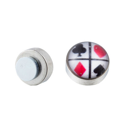 Stainless Steel Magnetic Earring 10mm