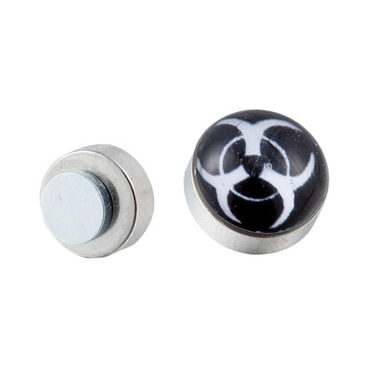 Stainless Steel Magnetic Earring 10mm